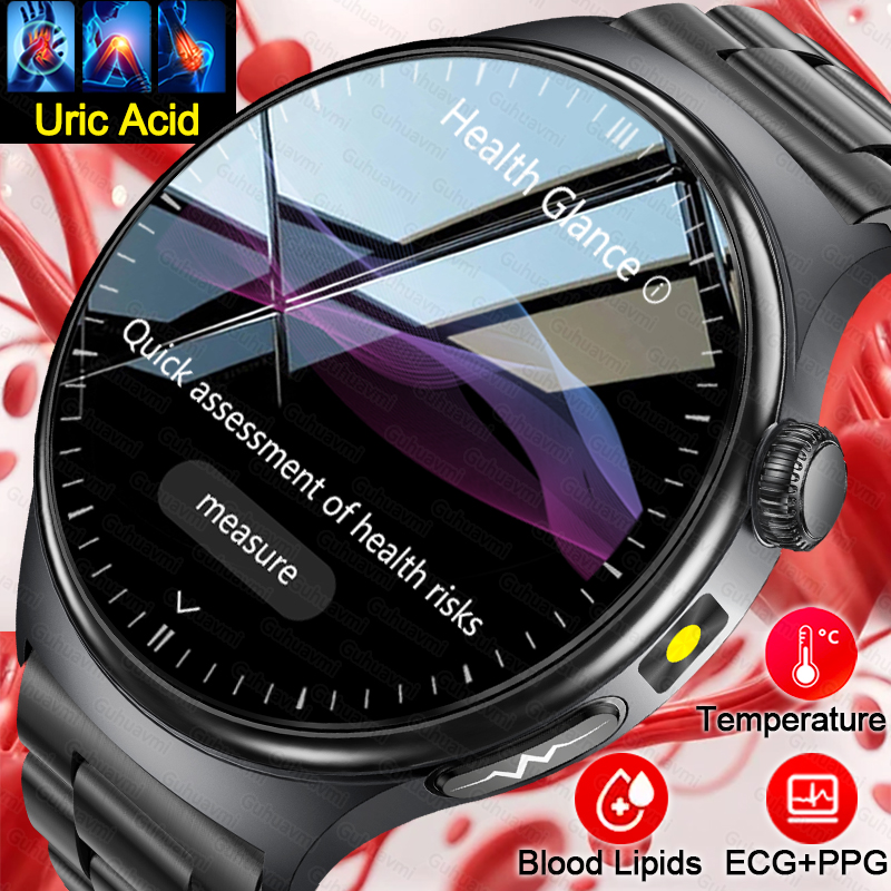 Smartwatch Health Watches For Men - 새로운 정확한 심전도 스마트워치 혈중 지질