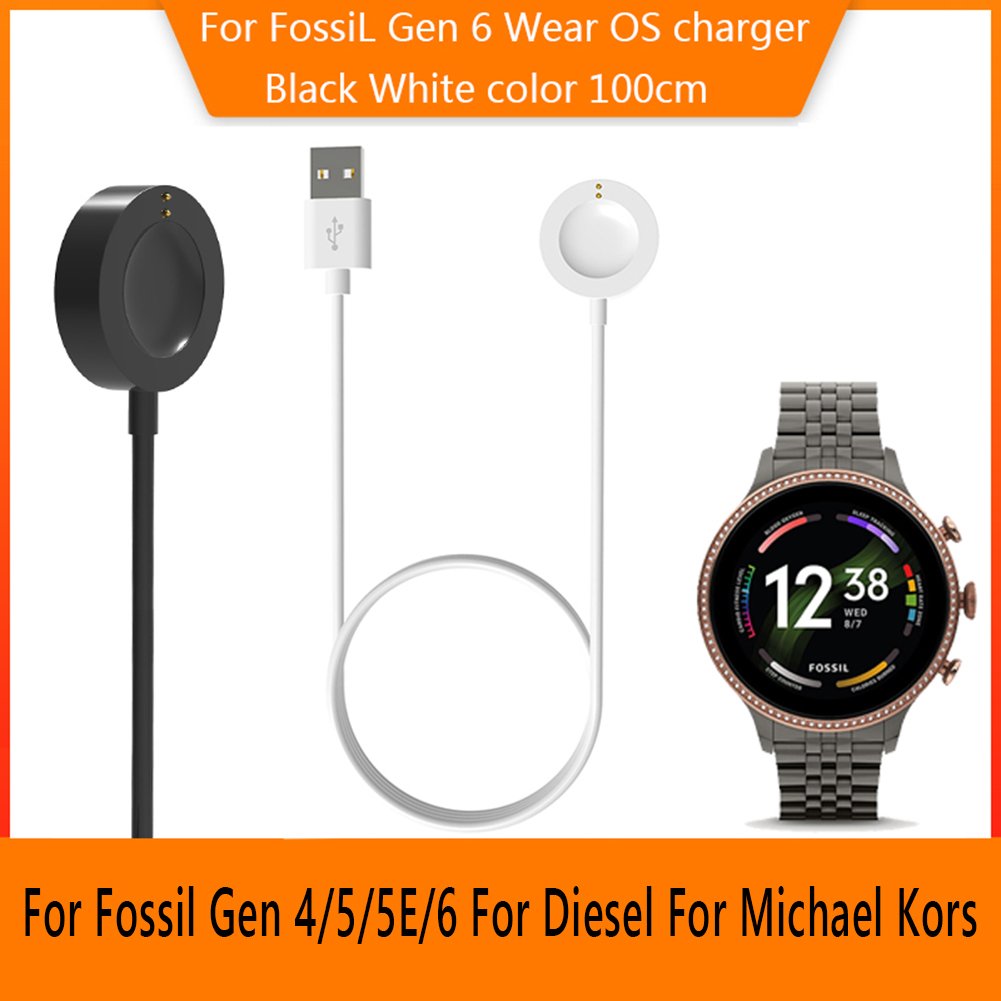 Fossil Watches Smartwatch Gen 4 - 포슬 Gen6/Gen5/Gen4/벤처/익스플로러/디젤 스포츠 워치용 스마트워치 충전