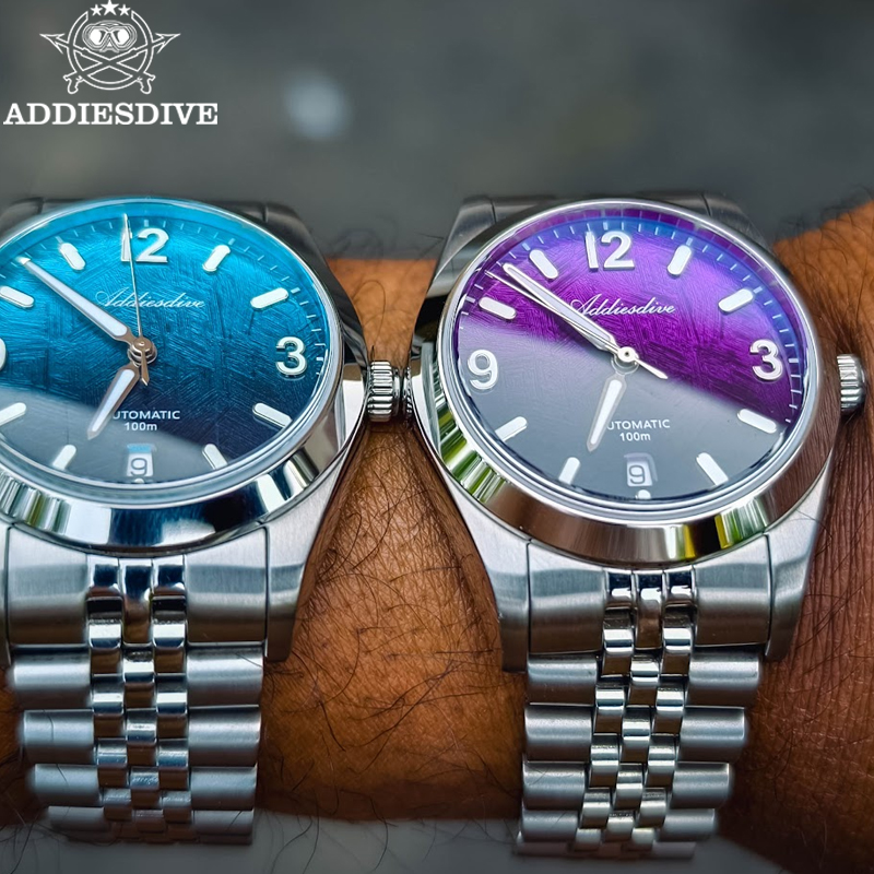 Watch Crown Stem - ADDIESDIVE 새로운 자동 기계식 시계 AD2547