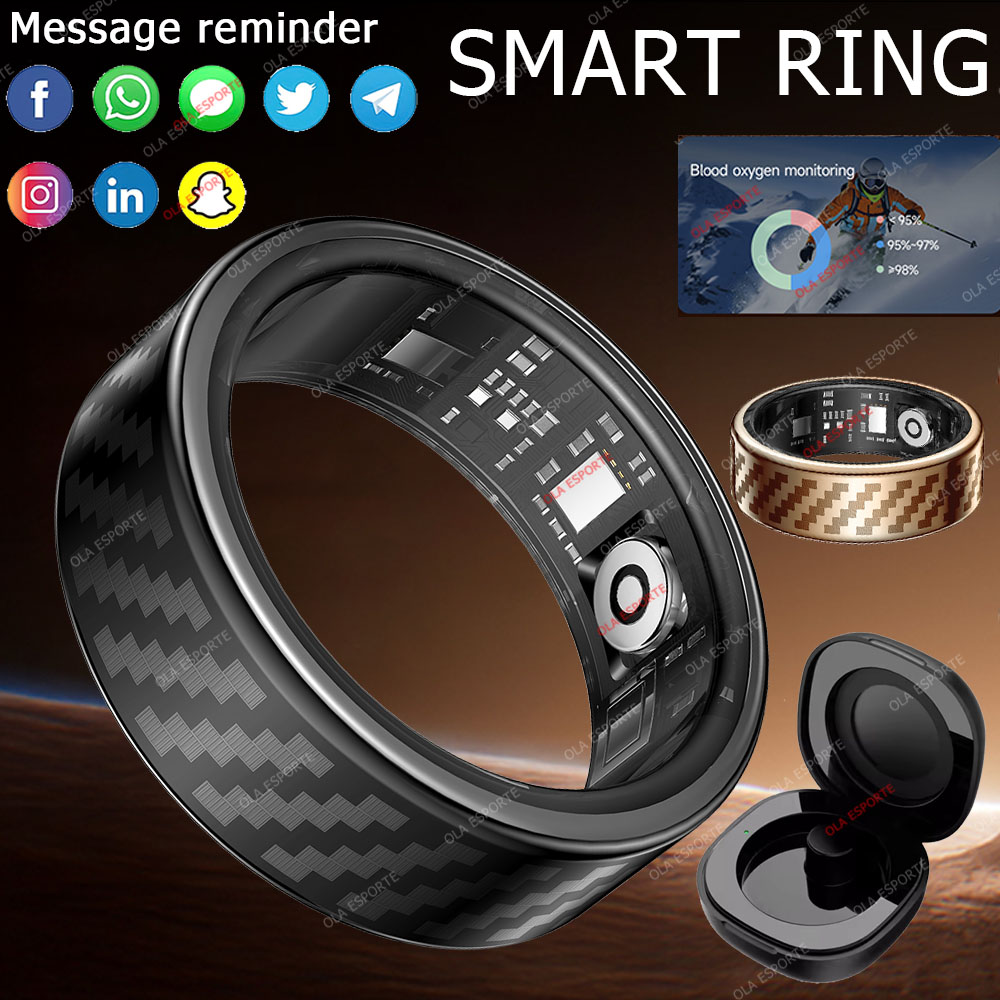 Smartwatch Health Watches For Men - 최신 스마트 링 통화 메시지 알림