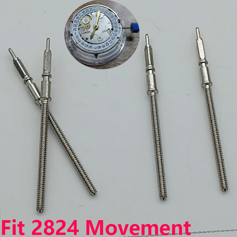 Watch Crown Stem - 2/4PCS 2824 무브먼트 크라운 스템 예비