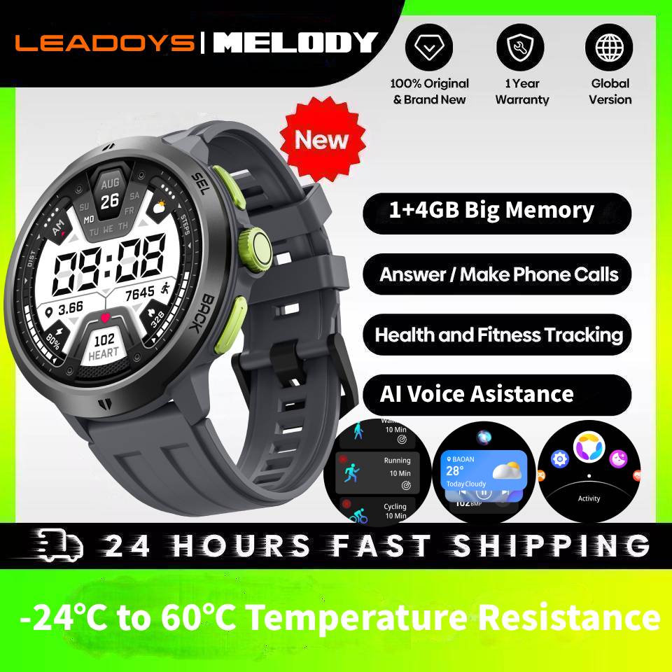 Smartwatch Health Watches For Men - LEADOYS C33 스마트 워치 대용량 메모리