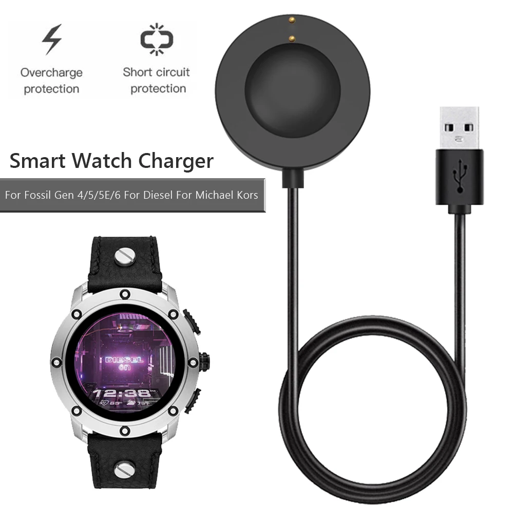 USB 마그네틱 고속 충전 도크 충전 케이블, Foss - Fossil Watches Smartwatch Gen 4 리뷰 및 가격