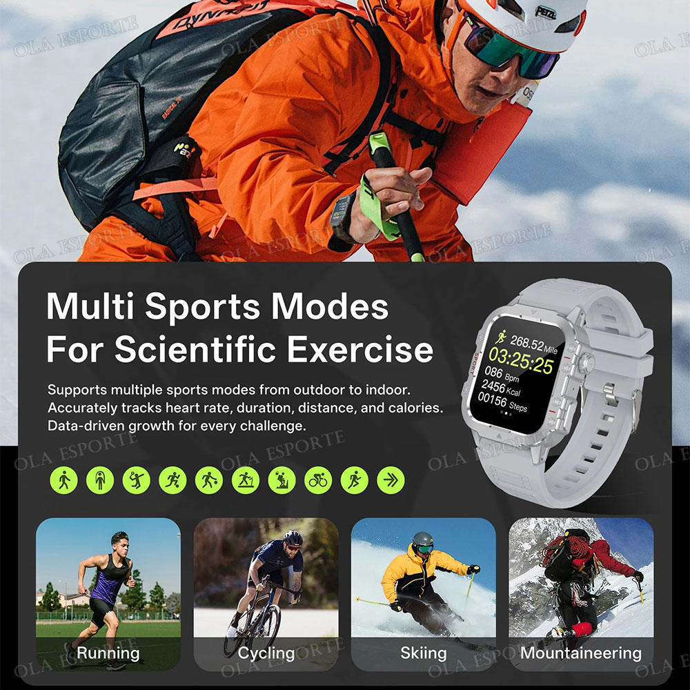 2026년형 러기드 밀리터리 스마트워치 남성용 아웃도어 - Smartwatch Rugged Watches For Men 리뷰 및 가격