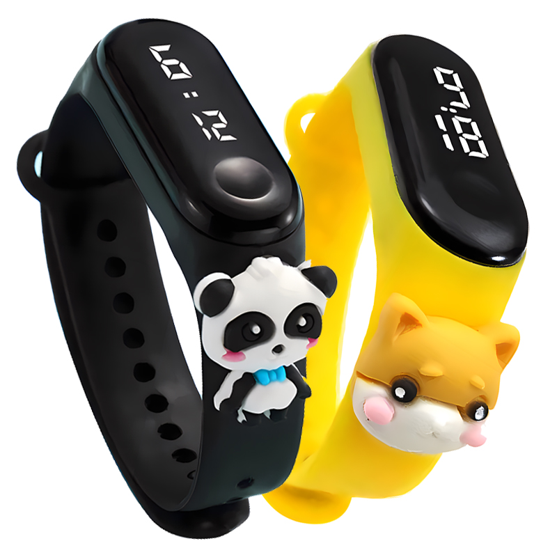 다채로운 색상의 어린이용 스마트워치, 남아 여아 패션  - Smartwatch Watches For Kid Boy 리뷰 및 가격