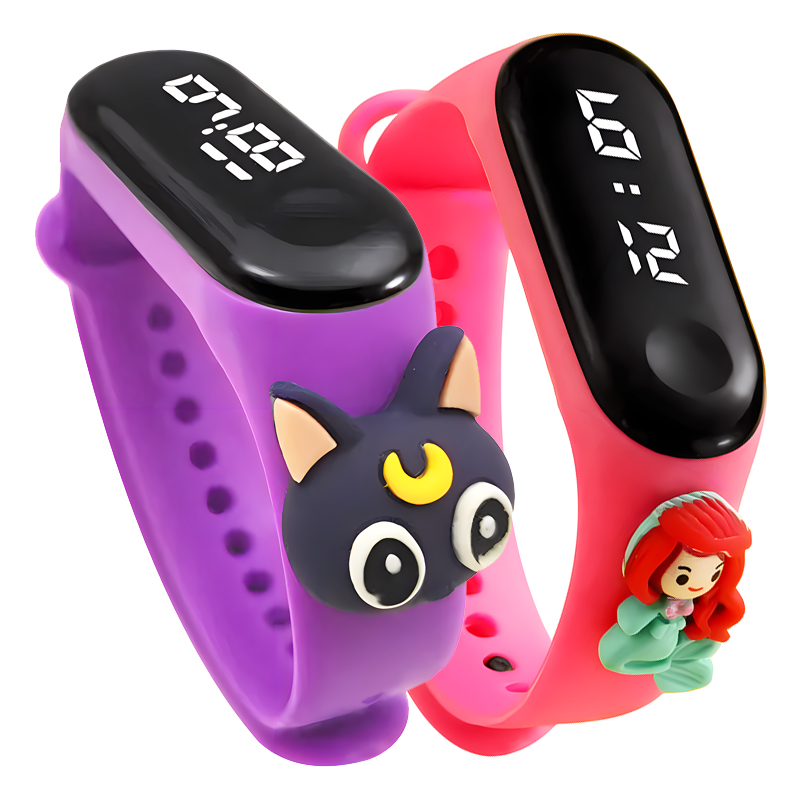 다채로운 색상의 어린이용 스마트워치, 남아 여아 패션  - Smartwatch Watches For Kid Boy 리뷰 및 가격