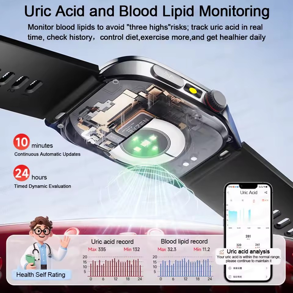 2026년 신형 헬스 스마트워치 레이저 치료로 고혈압, - Smartwatch Health Watches For Men 리뷰 및 가격