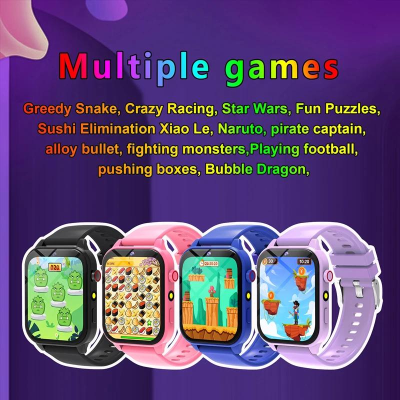 어린이 게임 스마트 시계 손전등 방수 HD 카메라 수면 - Smartwatch Watches For Kid Boy 리뷰 및 가격
