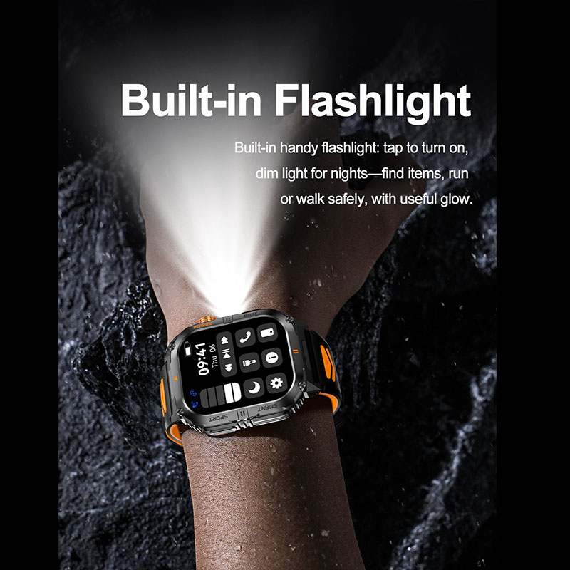 대용량 1000mAh 배터리 남성용 아웃도어 러기드 스 - Smartwatch Rugged Watches For Men 리뷰 및 가격