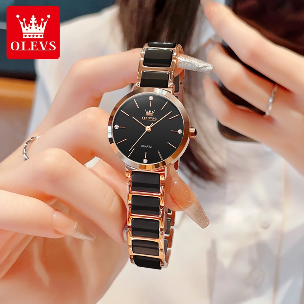 OLEVS 여성 시계 5877 고급스러운 우아한 쿼츠  - Ladies Fashion Watch 리뷰 및 가격