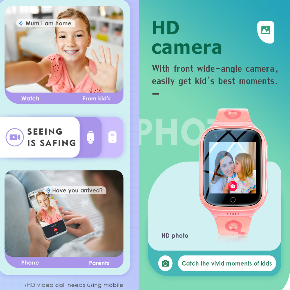 4G 스마트워치 키즈 GPS WiFi 비디오 음성 통화 - Smartwatch Watches For Kid Boy 리뷰 및 가격