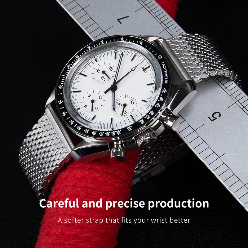 유니버설 316L 스테인리스 스틸 밀라니즈 우븐 시계줄 - Tissot Watches Smartwatch 리뷰 및 가격