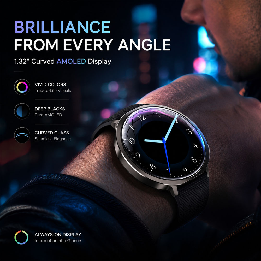 새로운 스마트워치, 피트니스 추적, 음성 비서, IP6 - Smartwatch Health Watches For Men 리뷰 및 가격
