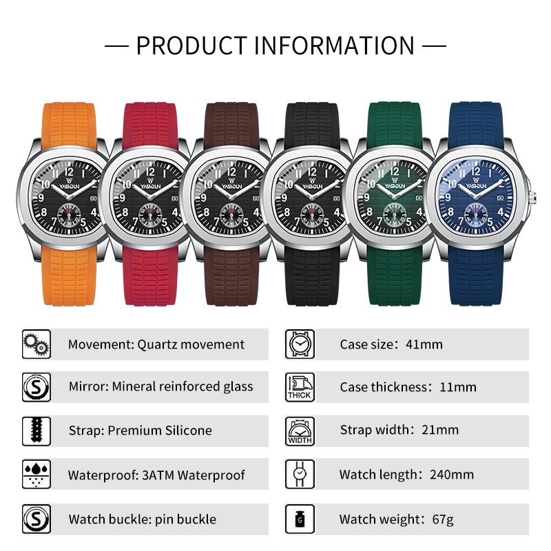 브랜드 스포츠 남성용 시계 비즈니스 방수 남성 시계 빛 - Smartwatch Square Watches For Men 리뷰 및 가격