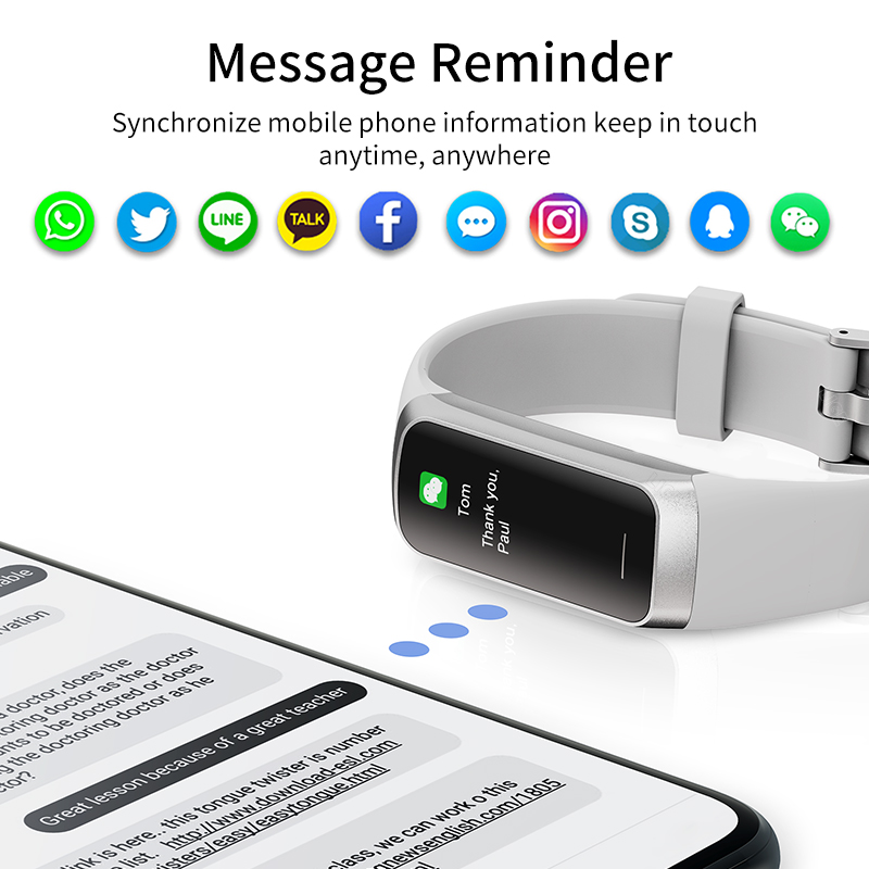 LIGE 1.1인치 아몰레드 심박수 모니터 스마트 팔찌 - Smartwatch Health Watches For Men 리뷰 및 가격