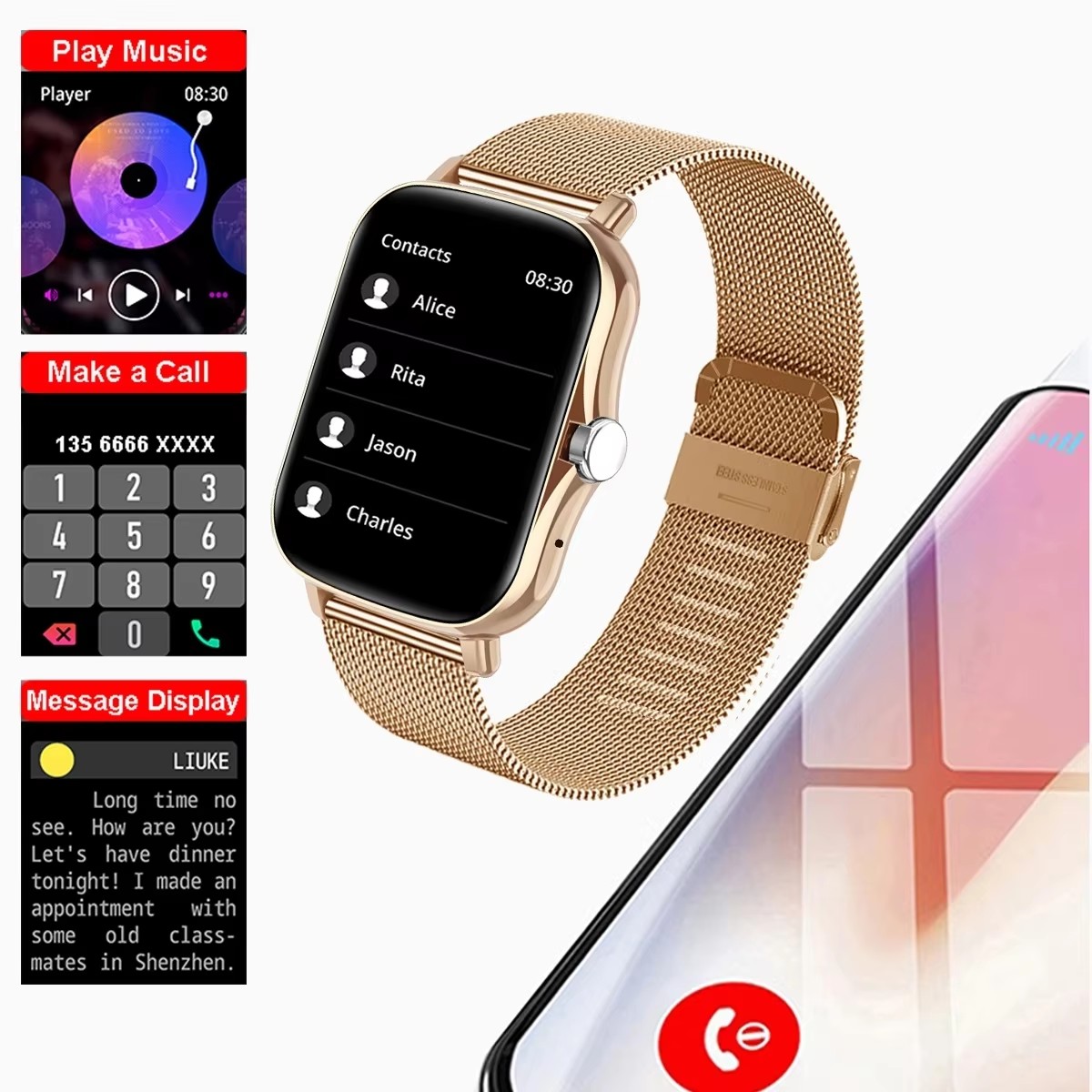 2026년 신형 다기능 스마트워치 남녀공용 블루투스 연 - Smartwatch Sports Watches For Women 리뷰 및 가격