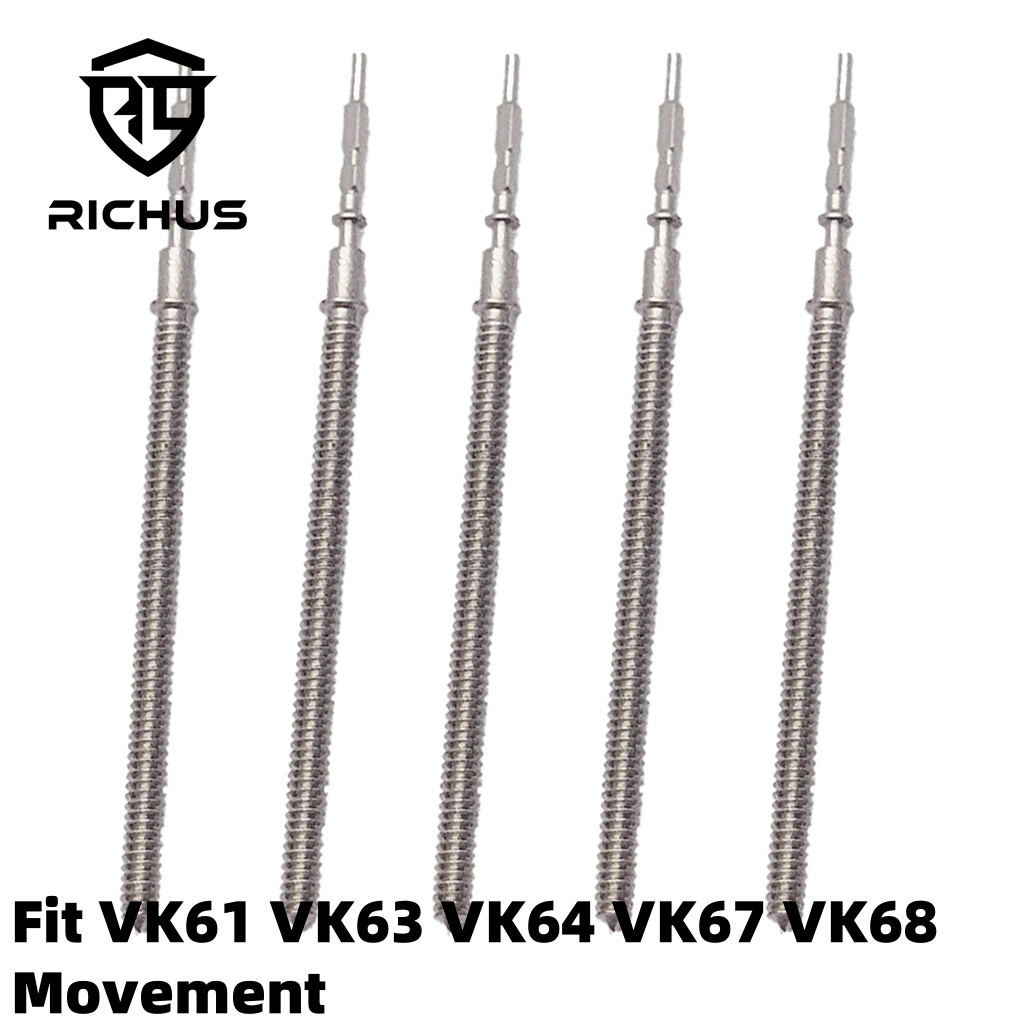 RICHUS VK 시계 줄기 스테인레스 스틸 부품 VK - Watch Crown Stem 리뷰 및 가격