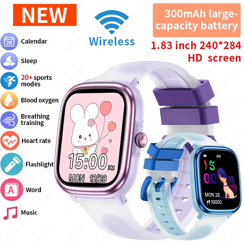 어린이용 LIGE 스마트워치, 남아용 아동 시계, 학생 - Smartwatch Watches Birthday Gift For Girls 리뷰 및 가격